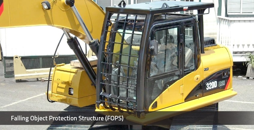 Epiroc fops protection system car